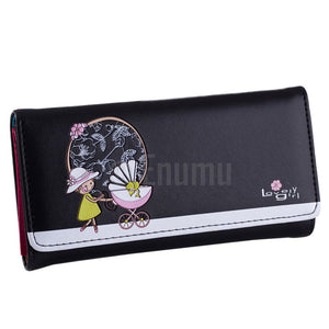 Black Bassinet Wallet - Enumu